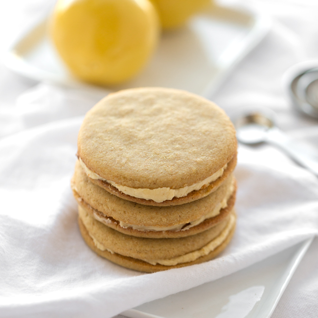 Einkorn-Lemon NingXia Sandwich Cookies Recipe By Kathleen Campbell 