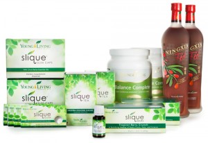 Young Living Slique, Balance Complete, and NingXia Red